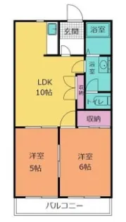 キリマンジャロ大坂【2階】の間取り