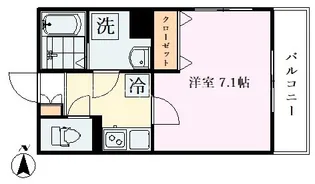 Ark Palace【2階】の間取り