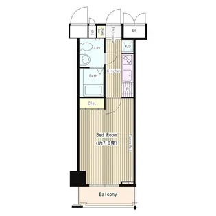 ハイトサーブル川崎【3階】の間取り