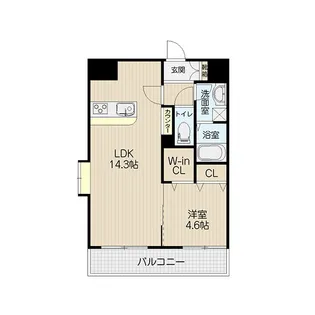 GRANDIA白川公園【3階】の間取り