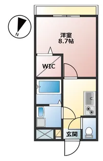 ベルデュール公津の杜【4階】の間取り
