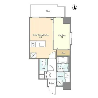 CHARMANT LUMIERE【3階】の間取り