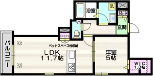 Maple Urawa【1階】の間取り