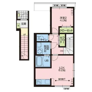 GRAND RICHESSE(グランリシェス)【2階】の間取り