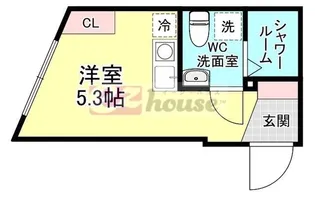ジュリアス哲学堂【2階】の間取り