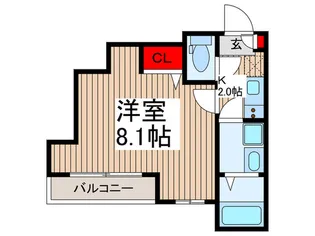 ティアラ三郷【2階】の間取り