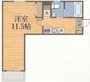 プロスペリティ【3階】の間取り
