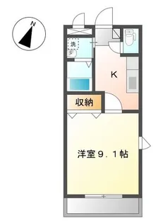 ジラソーレ【2階】の間取り