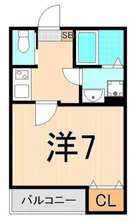 リヴィエール亀有【2階】の間取り