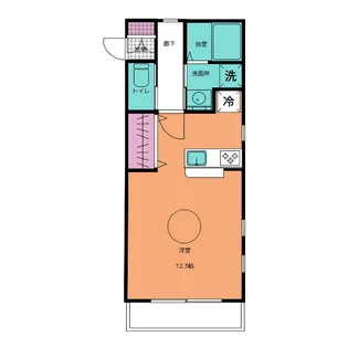 パーチェ鳩ヶ谷【2階】の間取り