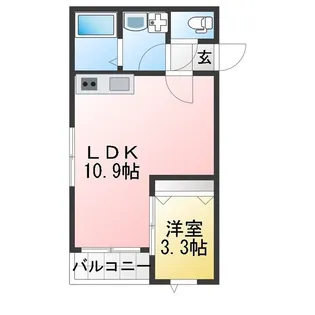 グランアクシス【3階】の間取り