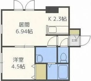 アユミリオン2・6【3階】の間取り