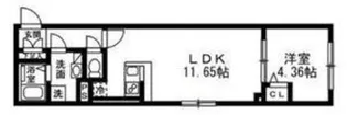 SOLASIAresidence武蔵小山【2階】の間取り