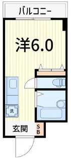 ニコーホームビル新柴又【1階】の間取り