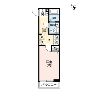 エクセラン上本郷II【1階】の間取り