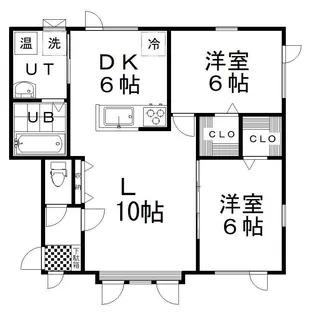 宮園Bay Coast【1階】の間取り