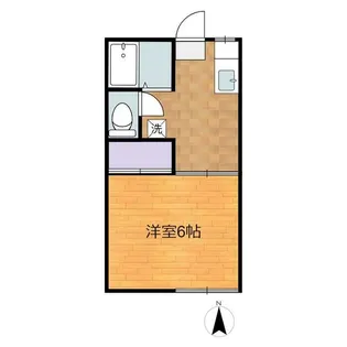 司ハイツ【1階】の間取り