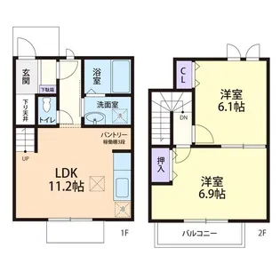 Maison KN Aの間取り