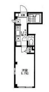 アムール曙【4階】の間取り