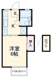 コーポ・テスコI【2階】の間取り
