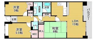 パードレ関目【5階】の間取り