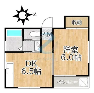 ピュアハウスSS8【2階】の間取り