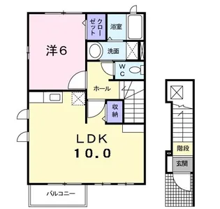 パティオ・T【2階】の間取り
