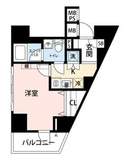 マイナビSTAY駒澤大学駅前レジデンス【7階】の間取り