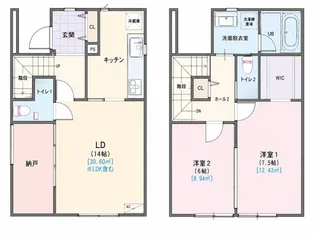 EXSTYLE Idachoの間取り