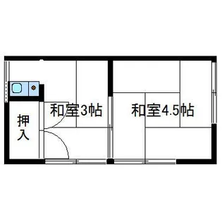 大和荘別館【2階】の間取り