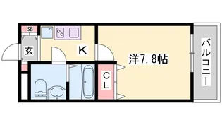 GLAハート飾磨A棟【2階】の間取り