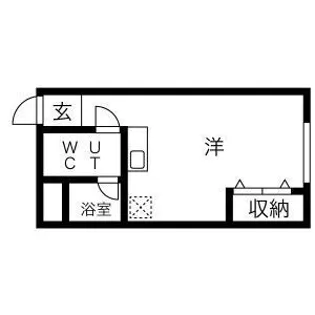 鴫野センタービル【4階】の間取り