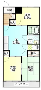 セレーノ(久野)【3階】の間取り