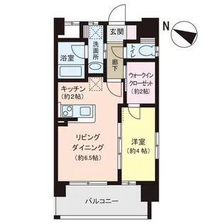 GREEN FIRST・平尾【9階】の間取り