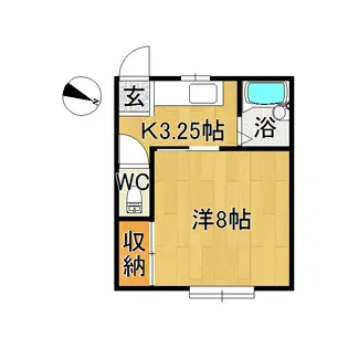 メリリー【2階】の間取り