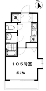 リンクス久我山【1階】の間取り