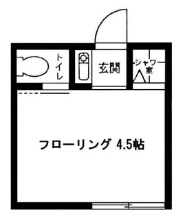 西日暮里アパート【2階】の間取り