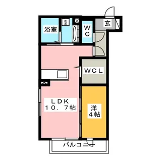 Grande Maison Impetus(インパタス)【3階】の間取り