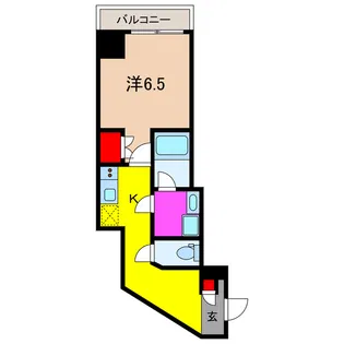 ルフレ グランデ東京金町【9階】の間取り