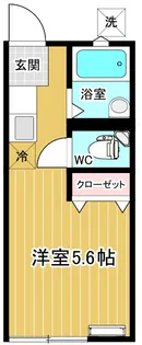 第二パークハイツ【2階】の間取り