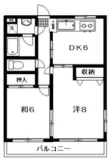 T・上今井ビル【3階】の間取り