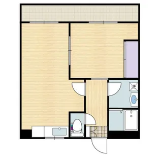 コーポ越谷パートIII【4階】の間取り