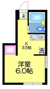 高瀬ビル【3階】の間取り