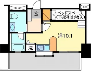 アーバンビュー並木弐番館【3階】の間取り