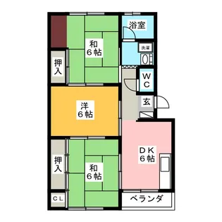 浅野第3ビル【2階】の間取り