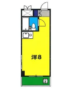 朝日プラザ静岡南安倍【4階】の間取り