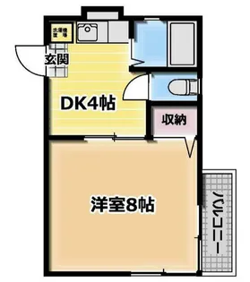 日幸マンション別館【2階】の間取り