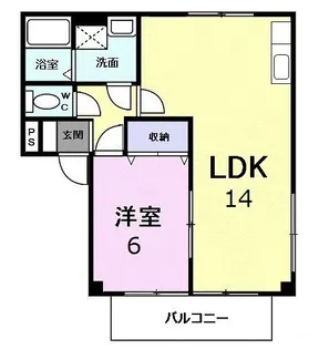 広島県広島市安佐南区八木3【アパート】の間取り