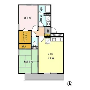 プラト・ビラ C【1階】の間取り