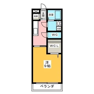 ZERO GRAVITY【2階】の間取り